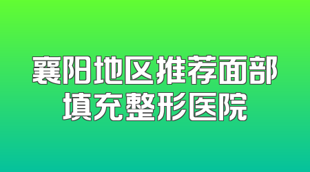 襄阳地区推荐面部填充整形医院