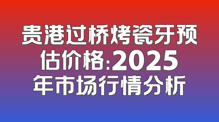 贵港过桥烤瓷牙预估价格：2025年市场行情分析