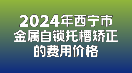 2024年西宁市金属自锁托槽矫正的费用价格