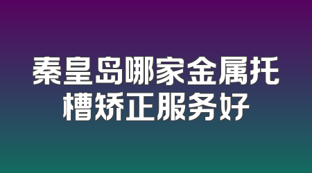 秦皇岛哪家金属托槽矫正服务好