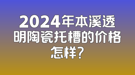 2024年本溪透明陶瓷托槽的价格怎样？