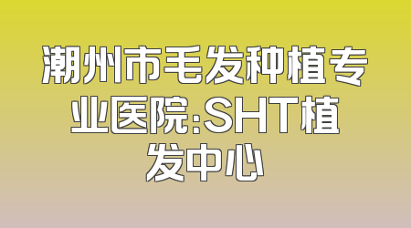 潮州市毛发种植专业医院：SHT植发中心
