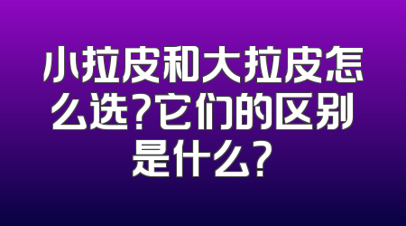 小拉皮和大拉皮怎么选？它们的区别是什么？