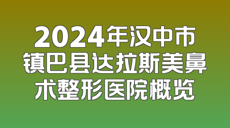 2024年汉中市镇巴县达拉斯美鼻术整形医院概览
