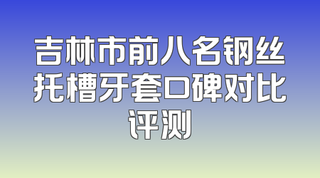 吉林市前八名钢丝托槽牙套口碑对比评测