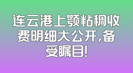 连云港上颚粘稠收费明细大公开，备受瞩目！