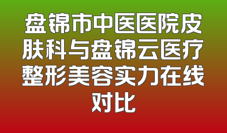 盘锦市中医医院皮肤科与盘锦云医疗整形美容实力在线对比