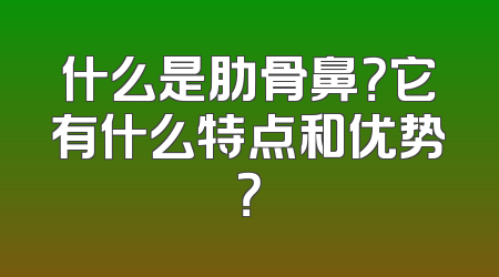 什么是肋骨鼻？它有什么特点和优势？