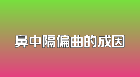 鼻中隔偏曲的成因