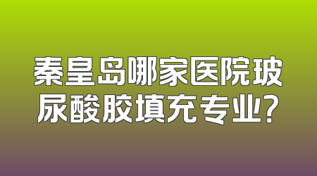 秦皇岛哪家医院玻尿酸胶填充专业？