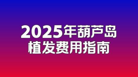 2025年葫芦岛植发费用指南