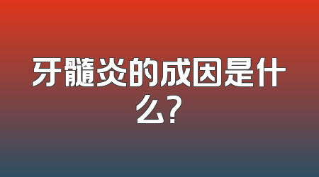 牙髓炎的成因是什么？