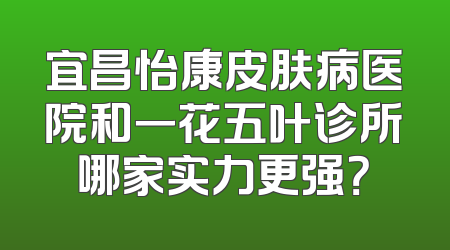 宜昌怡康皮肤病医院和一花五叶诊所哪家实力更强？
