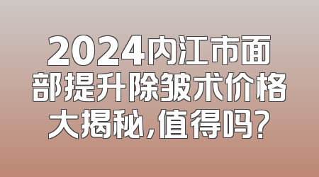 2024内江市面部提升除皱术价格大揭秘，值得吗？